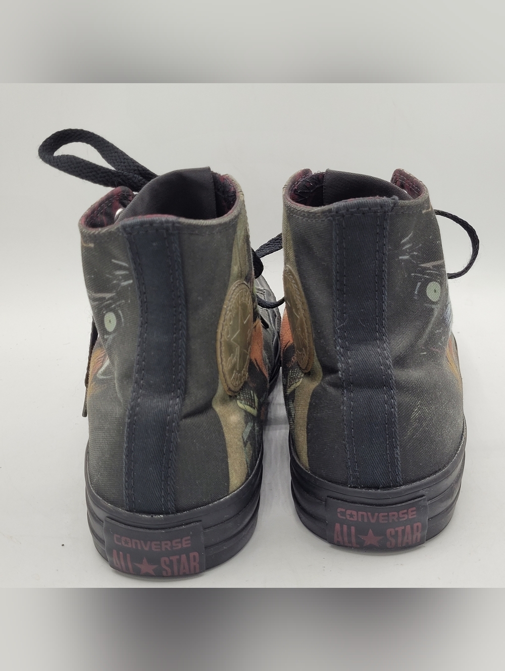 Converse Allstar DC Joker / Batman Hitop Sneakers Size 6 In Men 8 In Women - Picture 4 of 16